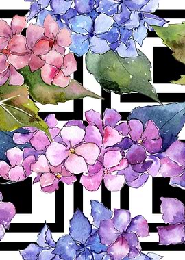 Hydrangea Pattern 23