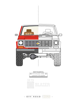 Blazer K5 color and BW