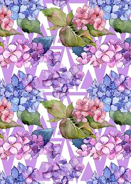 Hydrangea Pattern 15