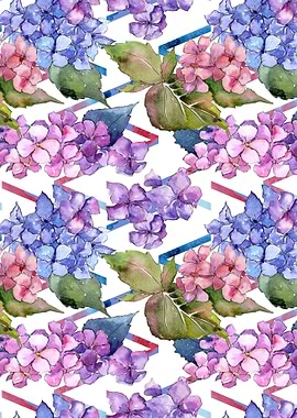 Hydrangea Pattern 25