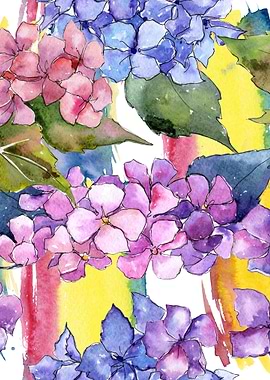 Hydrangea Pattern 21
