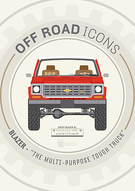 Blazer K5 wheel design