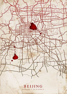Beijing Old Map