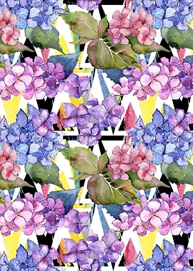 Hydrangea Pattern 17