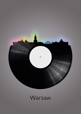 Warsaw Skyline Vinyl