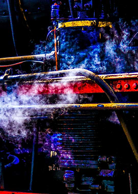 Air Pump Steam Engine Loco