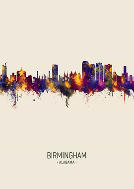 Birmingham Skyline Alabama