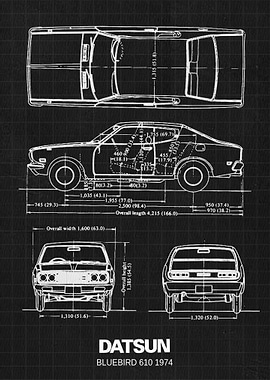 Datsun Bluebird 610 1974
