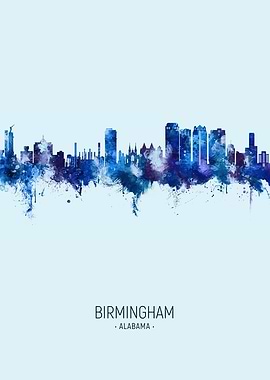 Birmingham Skyline Alabama