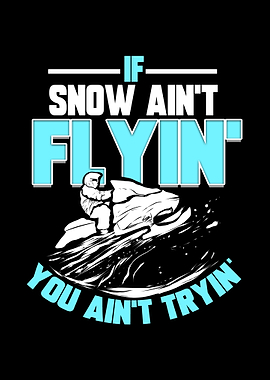 Snowmobile Sled Winter