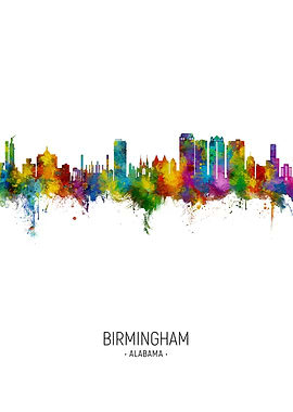 Birmingham Skyline Alabama