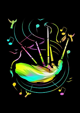 Bagpipe Bagpiper Scottish