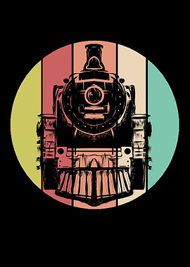 Locomotive Railroad Train