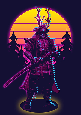 bushido samurai retro