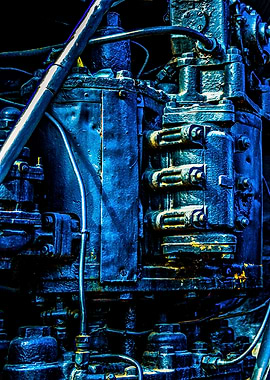 Steam Loco Gear Pump Left