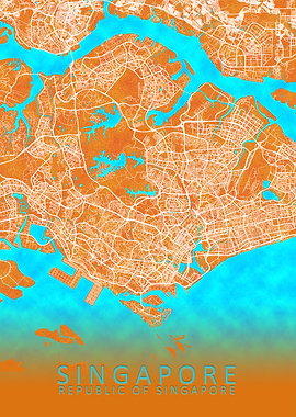 Singapore City Map