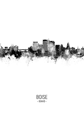 Boise Skyline Idaho