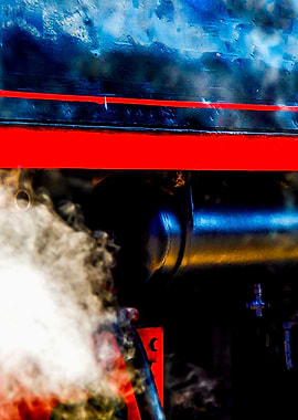 Steam Around A Driver Cab