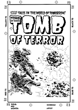 TOMB OF TERROR Comic Book