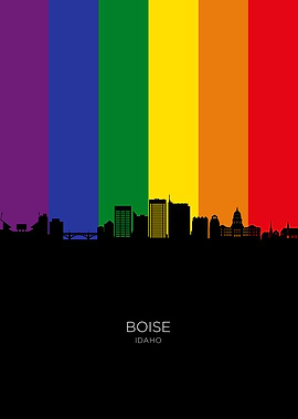 Boise Skyline Idaho