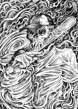 Baseball Skull