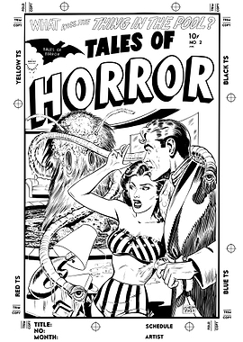 TALES OF HORROR Comic Book
