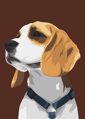 Cartoon Cute Pet Dog
