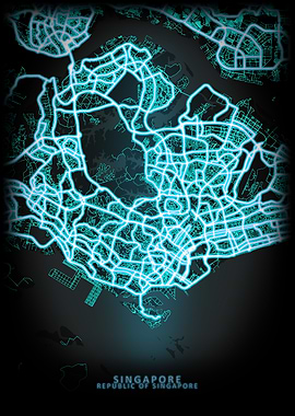 Singapore City Map