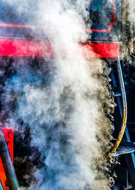 Steam Around A Loco Cabin