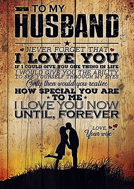 To My Husband