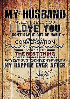 To my Husband