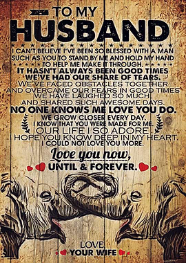 To My Husband