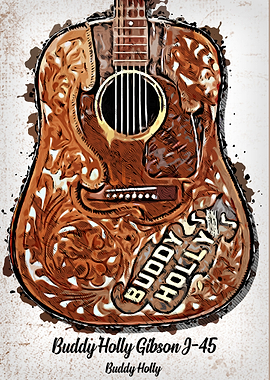 Buddy Holly Gibson J45