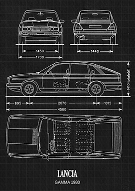 Lancia Gamma 1980