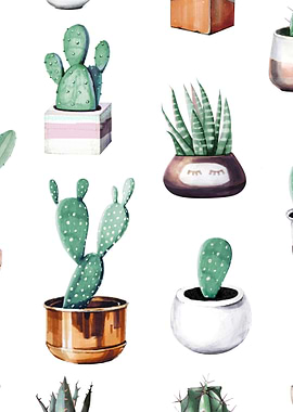 Cactus Pattern 03