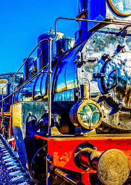 Chic Vintage Steam Train