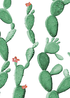 Cactus Pattern 07
