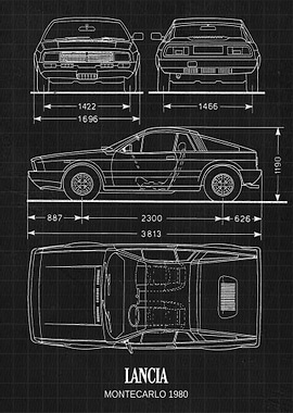 Lancia Montecarlo 1980