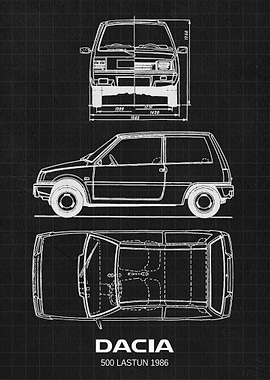 Dacia 500 Lstun 1986
