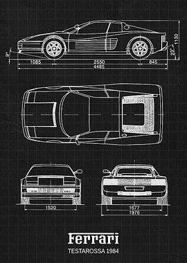 Ferrari Testarossa 1984