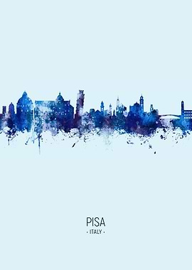 Pisa Skyline Italy