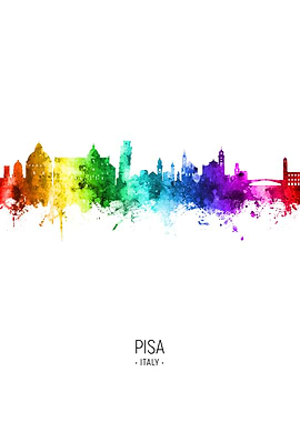 Pisa Skyline Italy