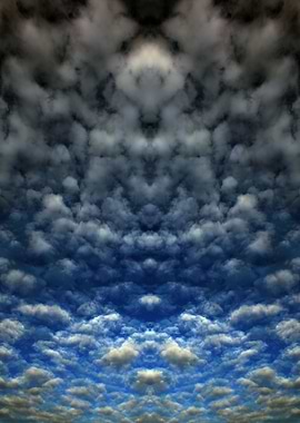 Psychedelic colorful skies