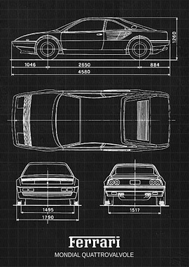 Ferrari mondial quattroval