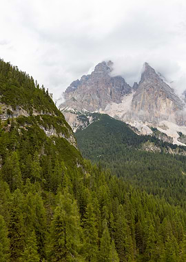 Dolomites near Cortina