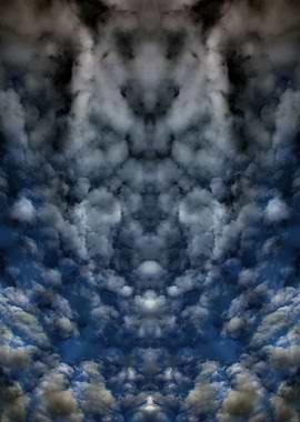 Psychedelic colorful skies