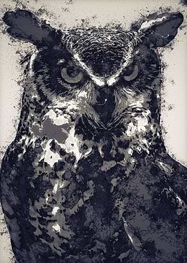 Owls in the artwork 18
