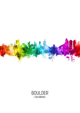 Boulder Skyline Colorado