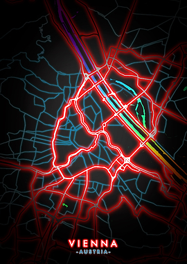 Vienna Austria City Maps
