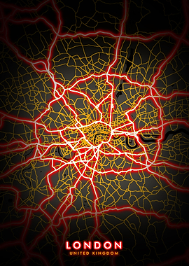 London City Maps Design